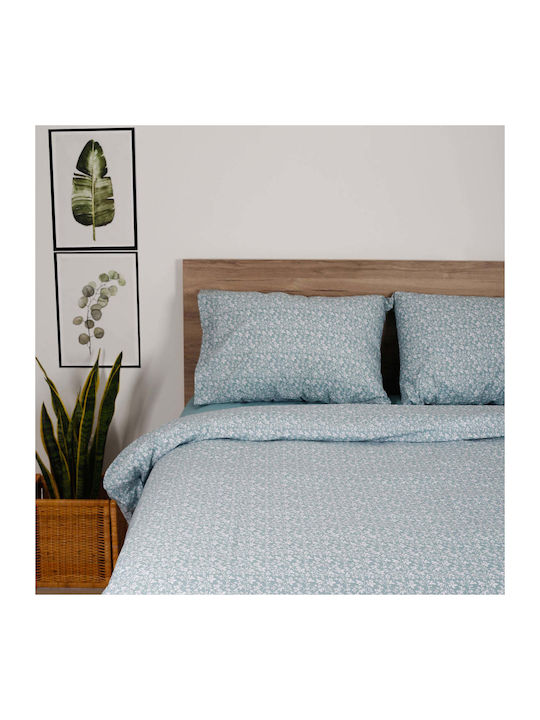 White Fabric Matilda Σετ Σεντόνια King Size 260...