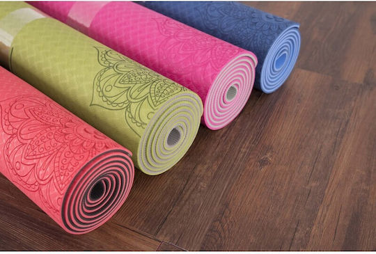 Amaya Trainingsmatte Yoga Grün (183x61x0.6cm)