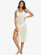 Billabong Women's Lunar Days Midi Beach Dress White Cap 24o601506-wcp