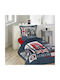 Douceur d'Intérieur Set Kids Duvet Cover Single with Pillowcase Multicolored 140x200cm