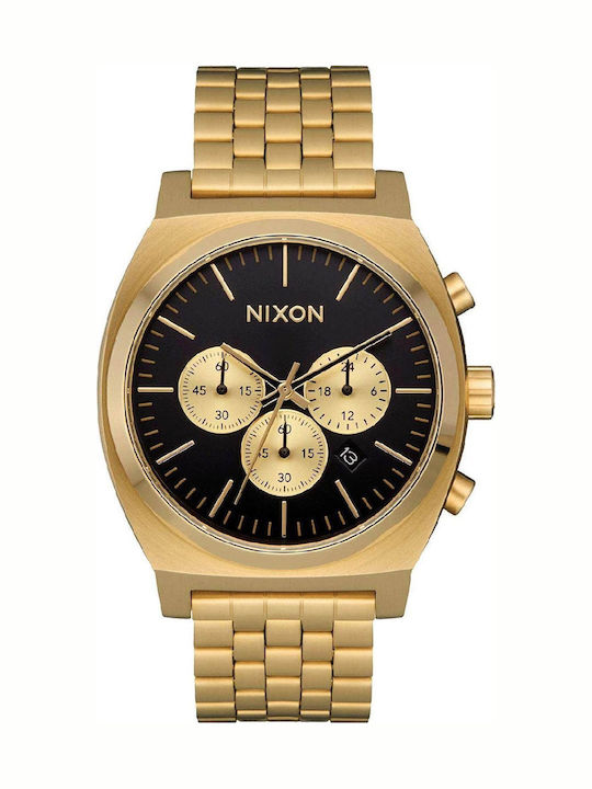 Nixon Time Teller Ανδρικό Ρολόι Χρονογράφος Μπα...