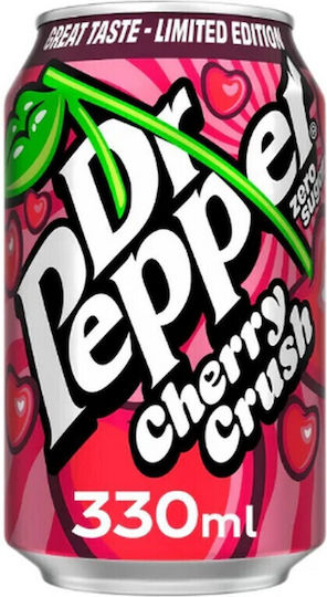 Dr Pepper Cherry Crush Limited Edition Zero Sugar Can 330ml