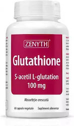 Zenyth Glutathione 100mg 60 Κάψουλες Zenyth Glutathione 100mg 60 Κάψουλες