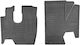 Front Mats 2pcs for Mercedes-Benz Atego 1995 2005 Black
