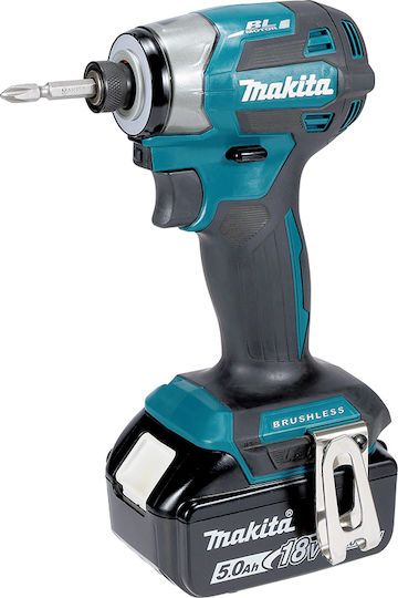Makita DTD173RTJ Παλμικό Κατσαβίδι Μπαταρίας Brushless 18V 2x5Ah
