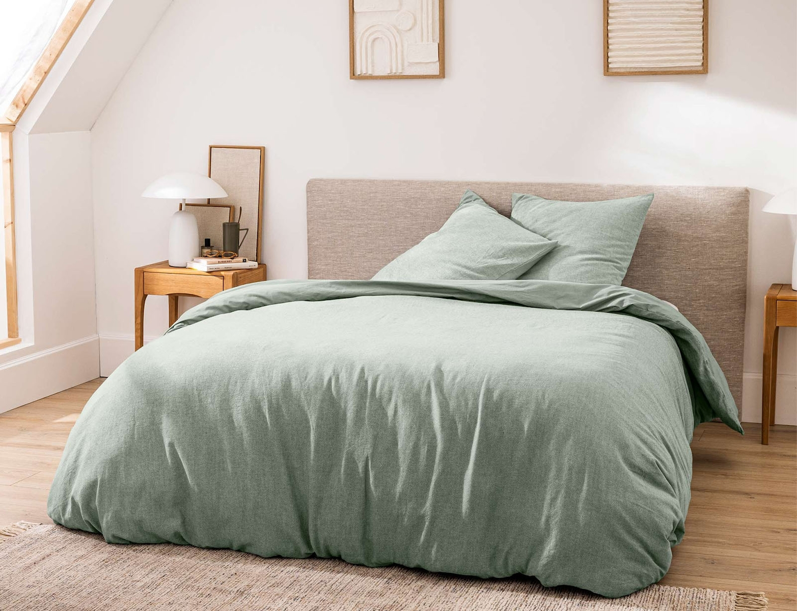 Mausgrau Bettdecke Douceur D'Intérieur Bettwäsche 140x200cm – 100% Baumwolle, Mausgrau, Für Doppelbetten, Weich & Atmungsaktiv