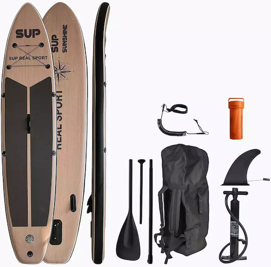 Extralink Inflatable SUP Board with Length 2.9m Brown