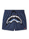 Midnight Sharks In Paris Men's Swimwear Shorts Multicolored