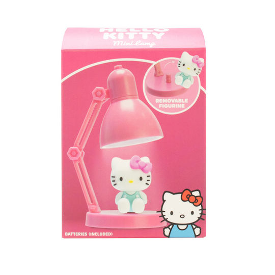 Hello Kitty Kids Portable Lamp Pink 6.5x5.1x10εκ.