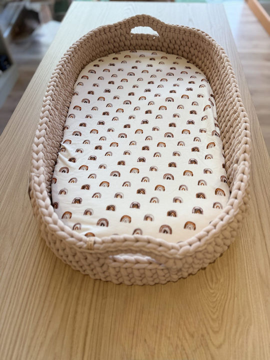Grandes Suenos Baby Sheet Cradle Cotton 50x90cm