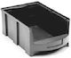 Heavy Duty Storage Bin 502x319x199 Black Agroequip