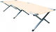 Folding Guest Bed Without Mattress Single Beige 190x63x41cm