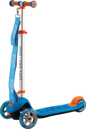 Trunki Scuter Copii Pliabil 3 Roți Pentru 4+ Ani Albastru