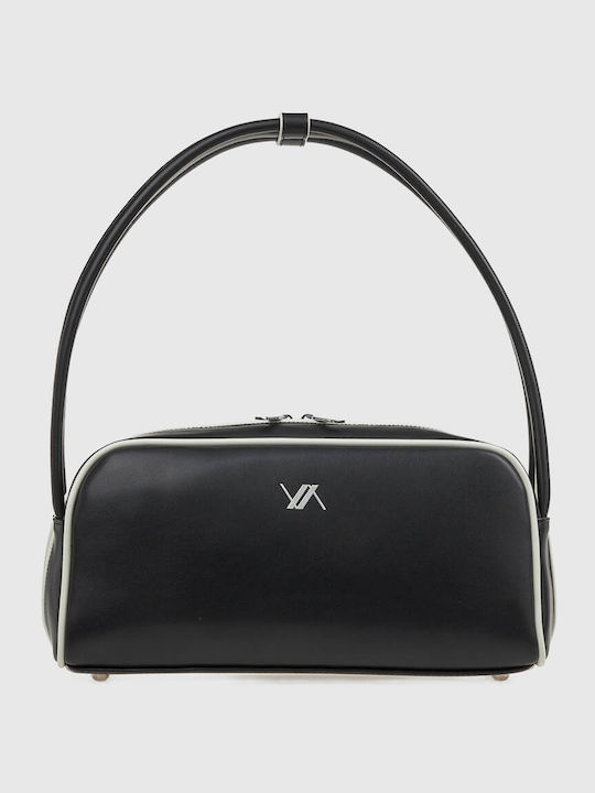 Verde Damentasche Schultertasche Schwarz