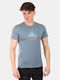 Lismain Sportliches T-Shirt Dark Blue