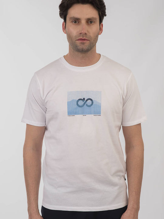 Double T-shirt Λευκό
