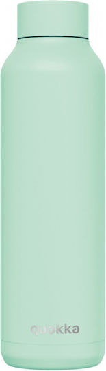 Quokka Thermosflasche Edelstahl Solid 'Pastellgrün' 630ml – 12098