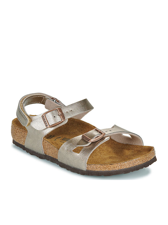 Birkenstock Kinder Sandalen Rio Anatomisch Beige