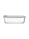 Estia Microwave Glass Lunch Box Colorseal Gray 1520ml