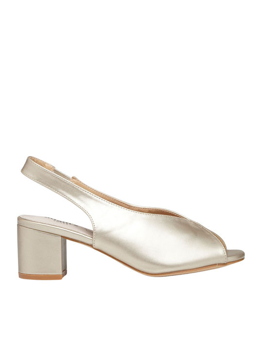 Adam's Shoes Sandals Gold