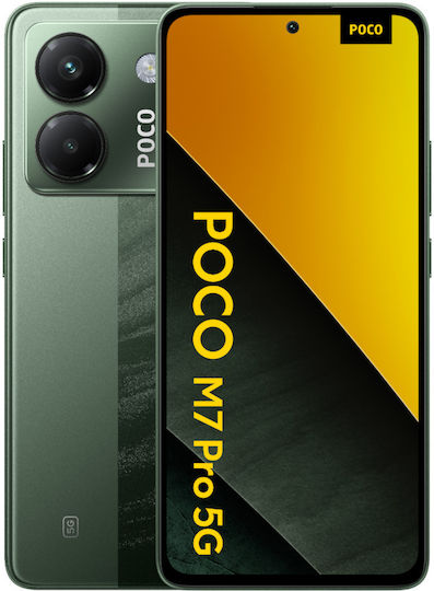 Xiaomi Poco M7 Pro NFC 5G Dual SIM (12/256GB) Verde | Skroutz Romania