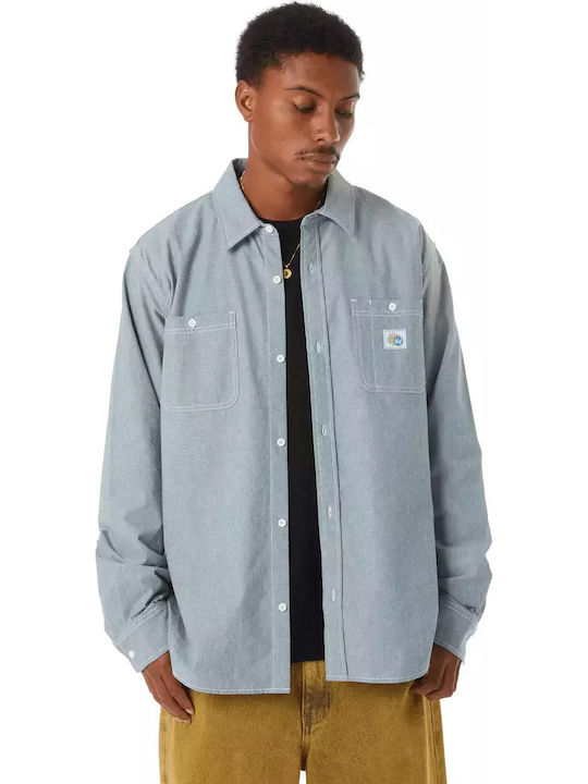 HUF Total Eclipse Πουκάμισο Light Blue HUF Total Eclipse Πουκάμισο Light Blue
