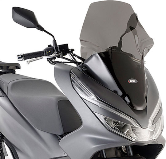 Givi D1163kit Motorcycle Windshield & Windscreen Tinted Visor for Honda PCX 125 1129D