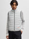 Sleeveless Jacket Waterproof Light Gray