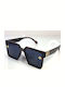 Woman's Fashion Women's Sunglasses with Brown Tartaruga Plastic Frame and Brown Lens G-97