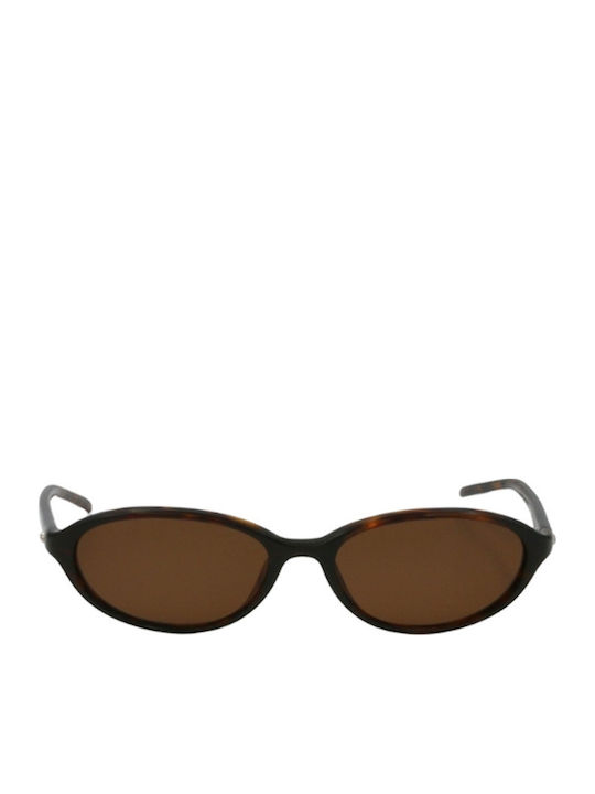 Chimi Ellipse Woman Sunglasses with Brown Tartaruga Horn-Rimmed Frame and Brown Lens ELLIPSE-TORTOISE-55