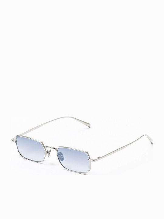 Common Sense Unisex Sunglasses with Silver Metal Frame CS012