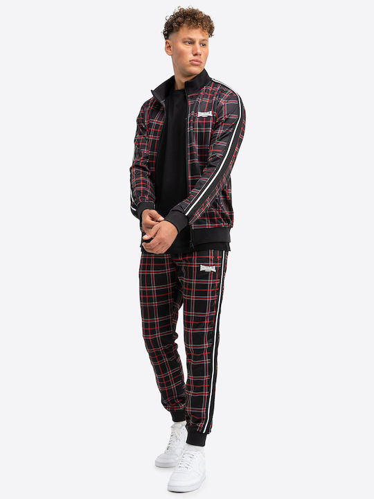 Wellwyn Tracksuit Set With Elasticated Jacket Black/Red
