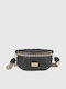 Medium Straw Women's Bag Crossbody Black