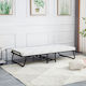 NETTI Folding Cot with Mattress 27cm Single 190x76cm