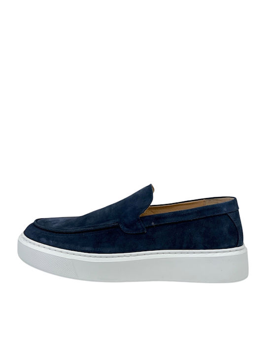 Damiani Men's Moccasins Blue