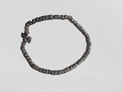 Silver Waxed Prayer Rope Beads