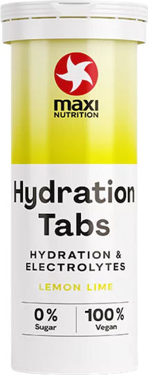 MaxiNutrition Hydration Tabs Lemon Lime 10 αναβράζοντα δισκία