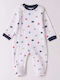 iDO Baby Bodysuit Long-Sleeved White