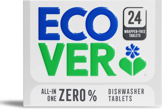 Ecover Dishwasher Tablets Zero 24pcs 17387