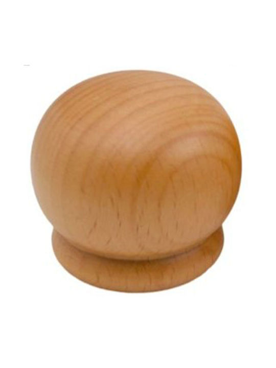 Wooden Curtain Rod Finials 5x4cm 28mm Set of 2 Galifas 7930515 Galifas