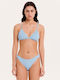 Bikinihosen Slip Hellblau