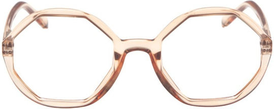 Looplabb Lesebrille +1.00 in Beige Farbe