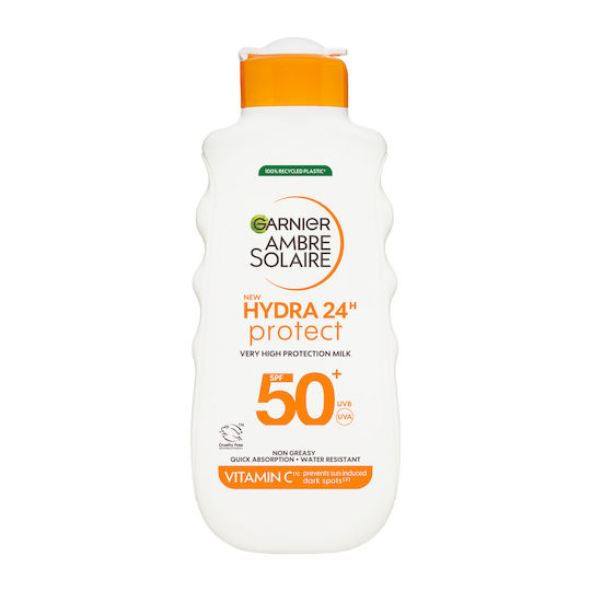 Garnier Hydra 24h Protect Sunscreen Body Milk SPF50 175ml