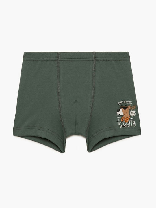 Minerva Out Back Set of Kids' Boxers green
