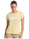 Women's Athletic T-shirt Yellow
