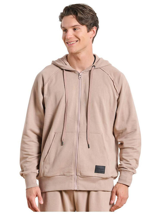 Sweatshirt with Hood Noisette