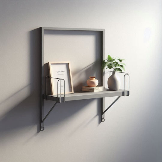 Ράφι Pal Gray 80x20x1.8εκ.