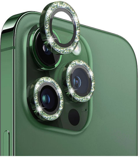 Apple Iphone 13 Pro/13 Pro Max Northjo Κρίκοι Προστασίας Κάμερα Green