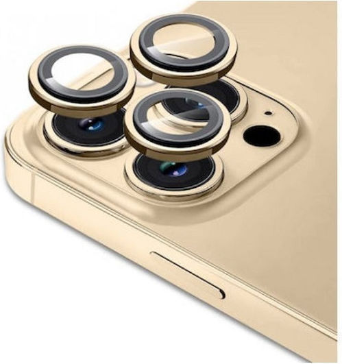 Camera Protection Tempered Glass Gold for the iPhone 13 Pro, iPhone 13 Pro Max
