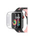 TPU Silicone Full Coverage Case for Apple Watch Series 4 5 6 44mm SE 44mm SE 2022 44mm Transparent